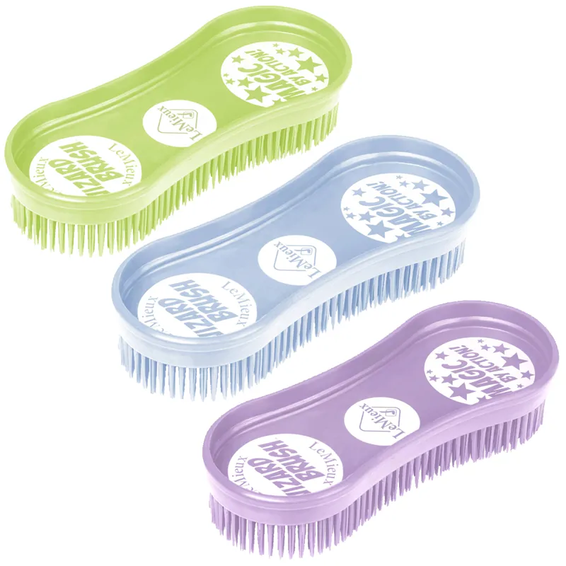 LeMieux Wizard Brush Trio - Wisteria/Kiwi/Mist